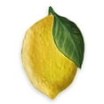 thumbnail image 1 of TarHong Lemon Fresh Figural Lemon Shaped Platter, 17.3" x 12", Melamine, 1 of 2