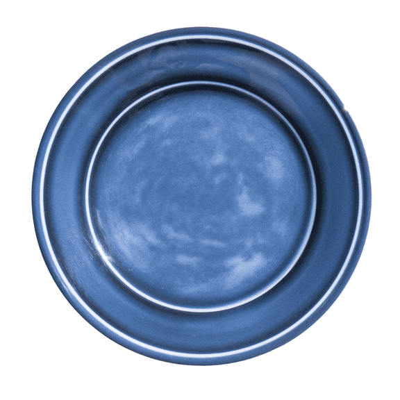 Madison NewWave Melamine Dinner Plate - Blue - 10.5" - Set of 6