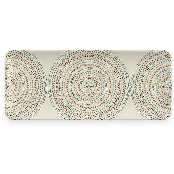 TarHong Planta Tabletop 17.8" x 7.5" Serving Tray | Desert Mandala