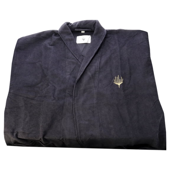 Tara Bathrobe - Charcoal, 1 Pc Bathrobe (XL)