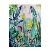 Tara Daavettila 'Opulent Floral Strokes III' Canvas Art