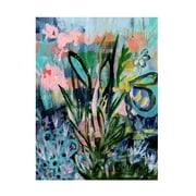 Tara Daavettila 'Opulent Floral Strokes IV' Canvas Art
