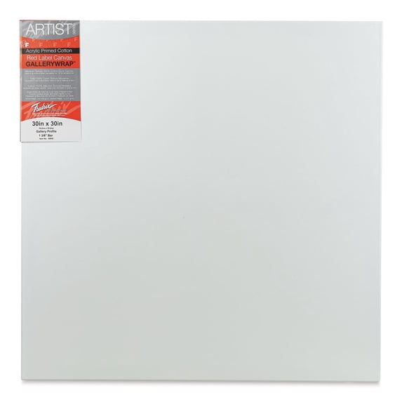 Fredrix Profile Cotton Canvas - 30" x 30", Gallerywrap