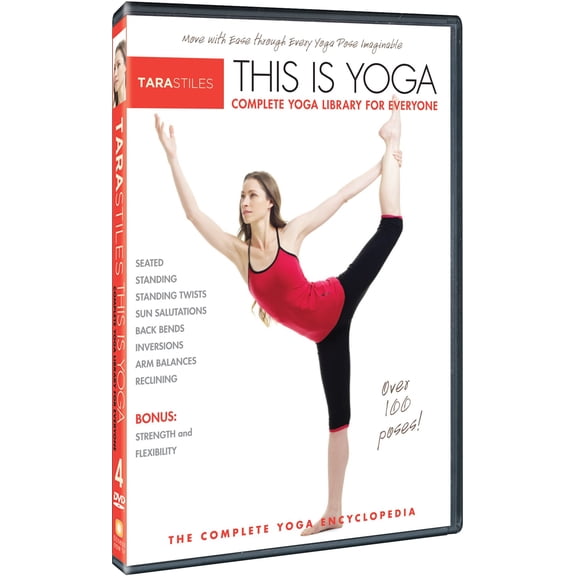 Tara Stiles This is Yoga DVD 4: Complete Yoga Library for Everyone NEW