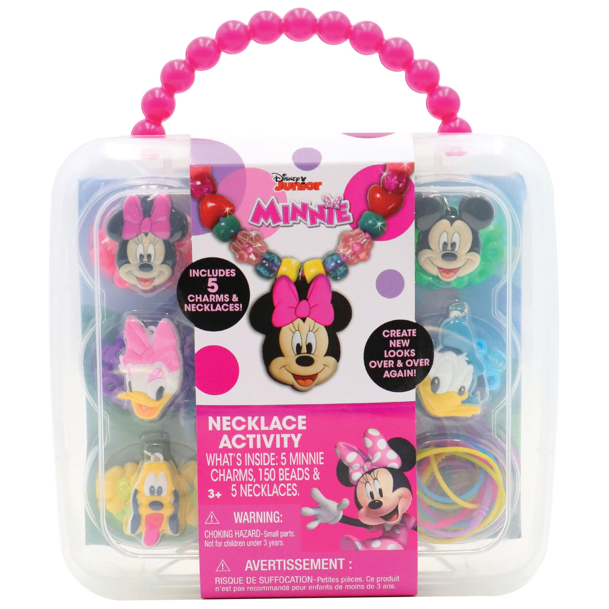 Tara Toy: Necklace Activity Set Minnie Mouse 160pcs, DIY