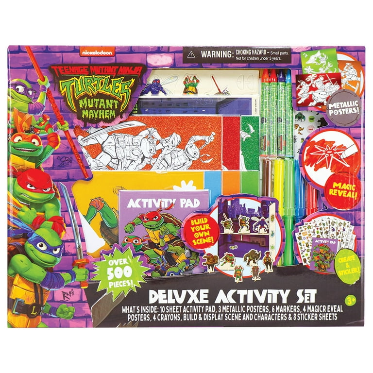 Tara Toys: TMNT Mutant Mayhem Deluxe Activity Set, 500+ Pieces