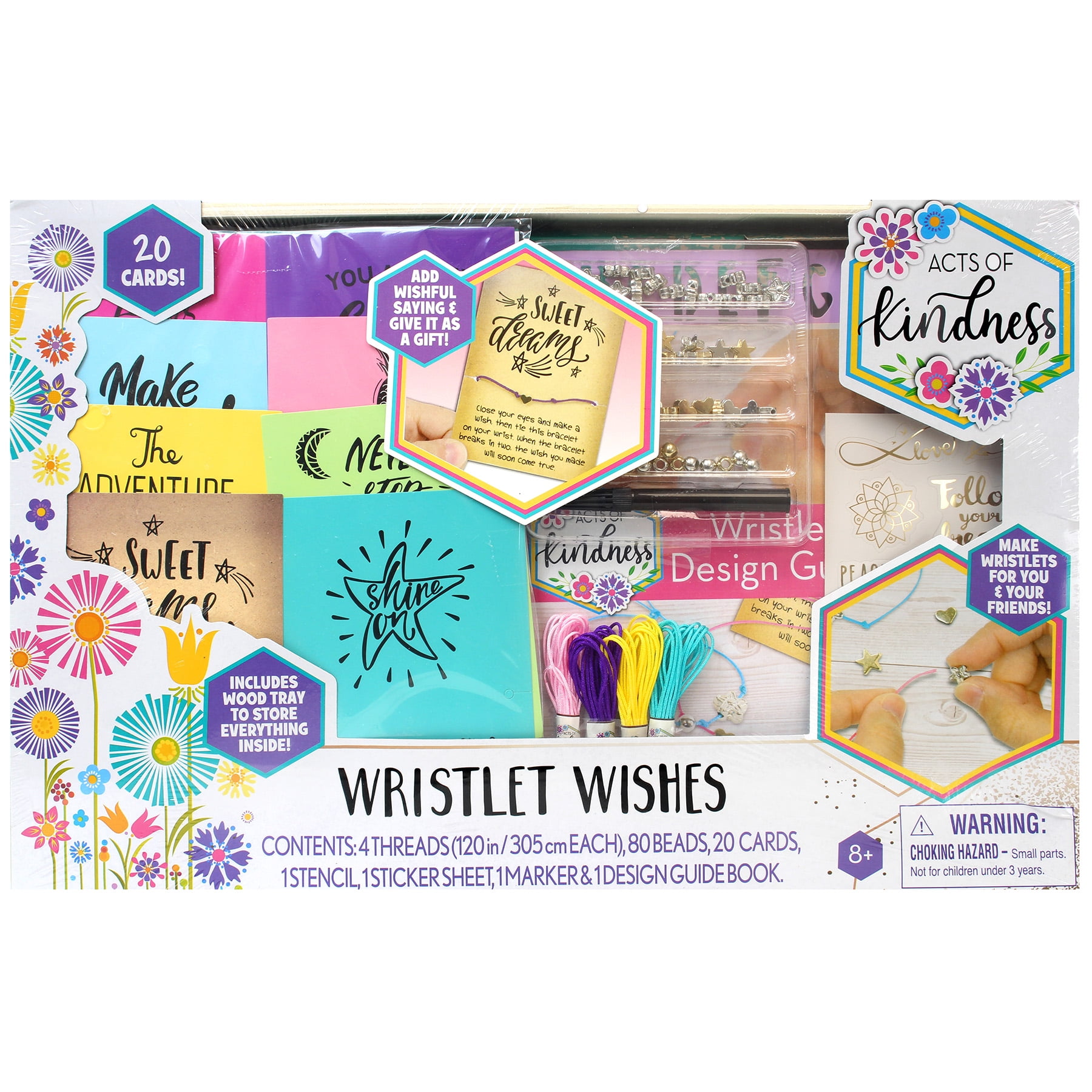 Tara Toys Acts of Kindness - Wristlet Wishes Craft Set