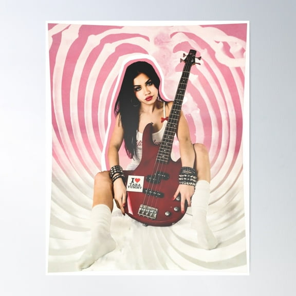 Tara Yummy. Let Me Be Your Poster Girl. Poster Wall Art, Modern Wall Decor For Living Room Bedroom, 8x12 UNFRAMED