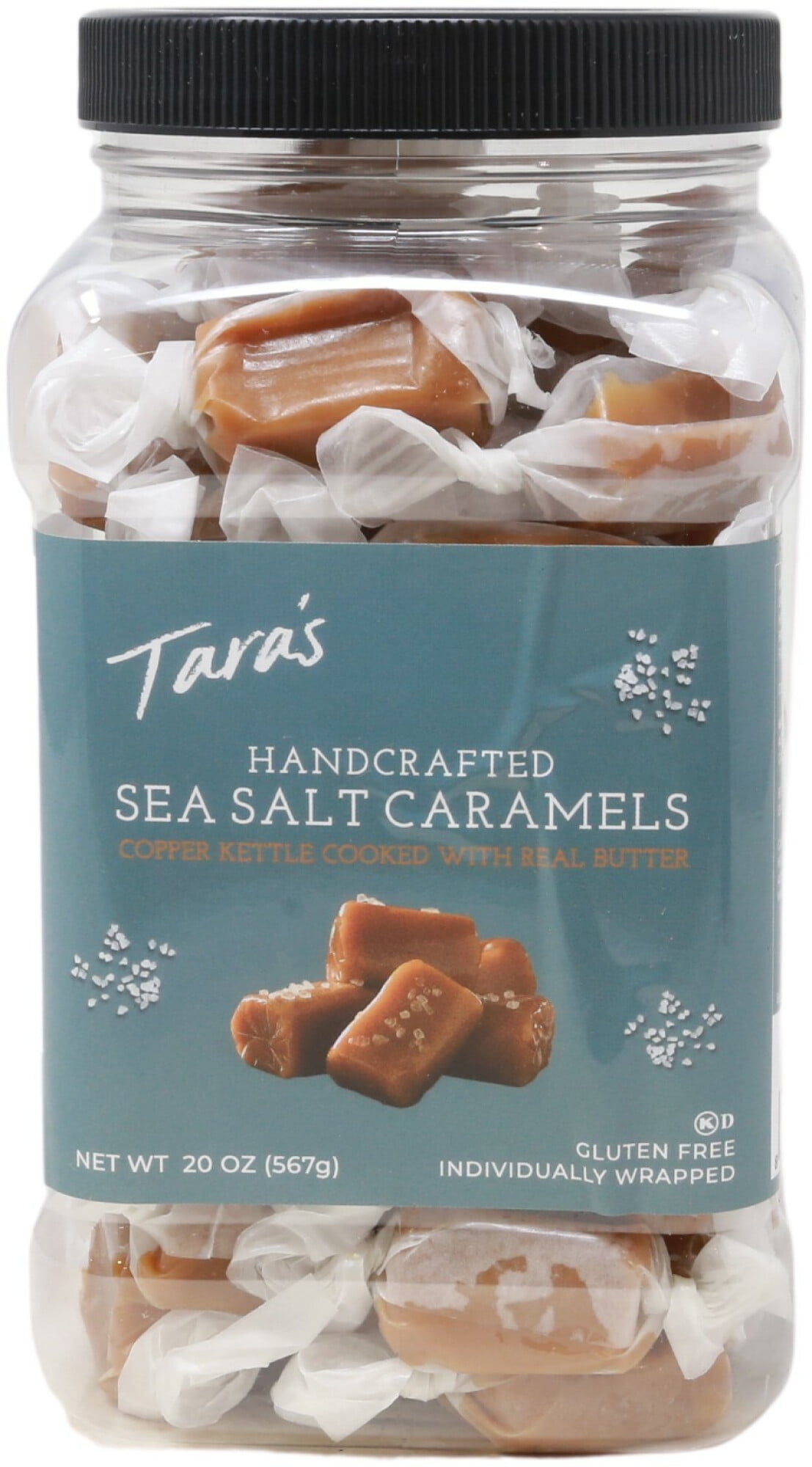 Tara's Handcrafted Sea Salt Caramels Caramel TARASEASALTCARAMEL7384