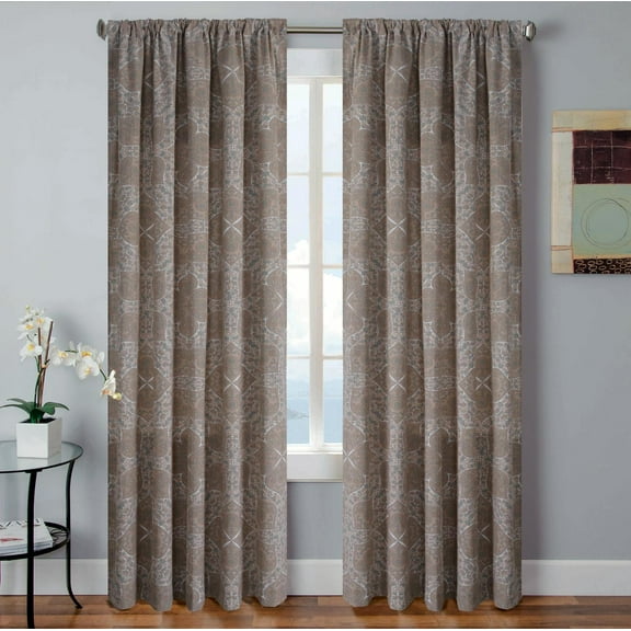 Tarah Floral Window Curtain Set