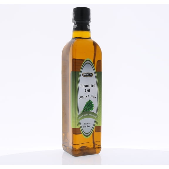 Taramira Oil 16.9 OZ (500mL) - Hair Treatment Oil, Massage Oil, Food Grade - Internal & External Use