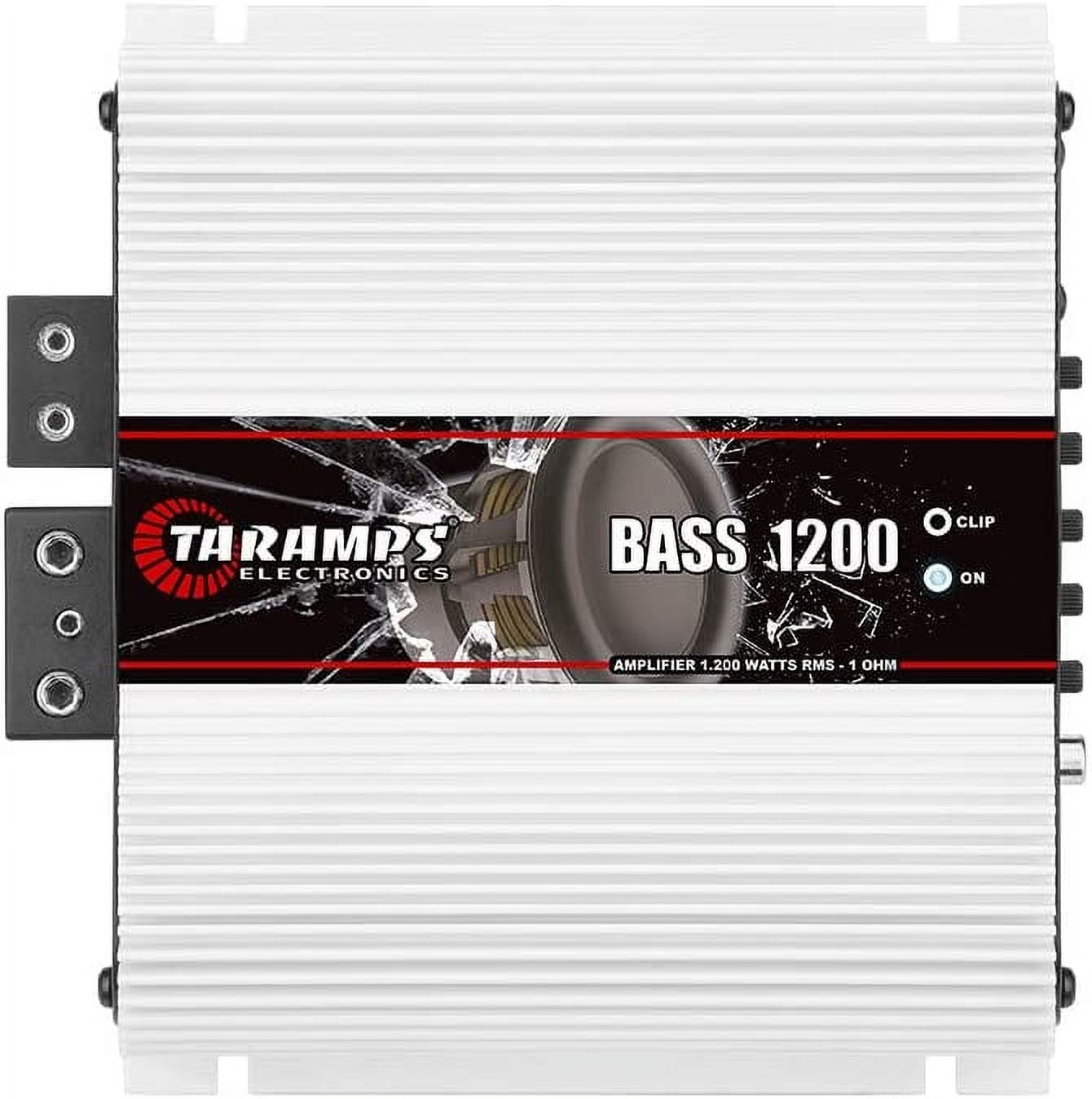 Taramp's BASS 1200 2 Ohms 1.2K Watts Class D Full Range Mono Amplifier ...