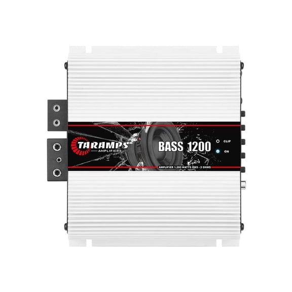 Taramps Bass 1200 1 Channel 1200 Watts Rms Car Audio Amplifier 2 Ohm