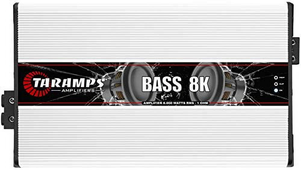 Taramps Class D BASS 8K 8000 Watt RMS 1 Ohm Auto Sound Systems Mono