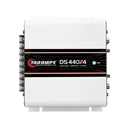 Taramps DS 440X4 Class D 440 Watt RMS and 2 Ohms Car Audio 4 Channel Amplifier
