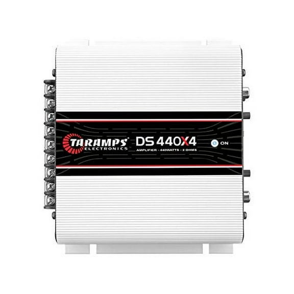 Taramps DS 440X4 Class D 440 Watt RMS and 2 Ohms Car Audio 4 Channel Amplifier