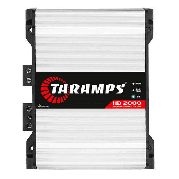 Taramps HD 2000 - 1 OHM 1-CH Monoblock 2000W RMS Class-D Car Audio Amplifier