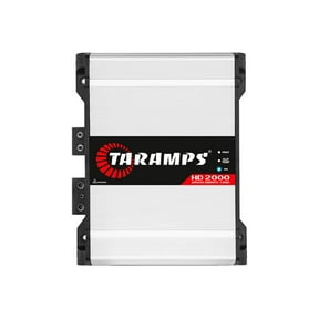 Taramps HD 2000 4 Ohms 1 Channel 2000 Watts RMS MAX Full Range Car Audio, Monoblock, LED Monitor Indicator, Class D Amplifier, Crossover, White 2k amp