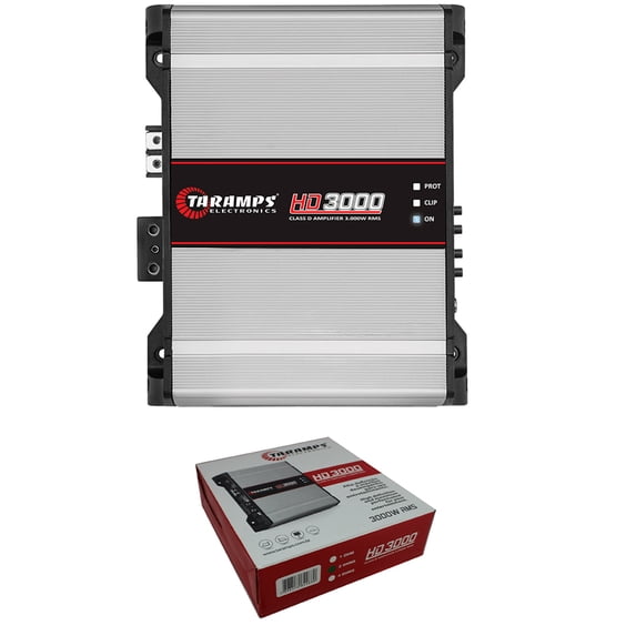 Taramps HD3000-2 Full Range Amplifier 2 Ohm 3000W Car Audio Monoblock