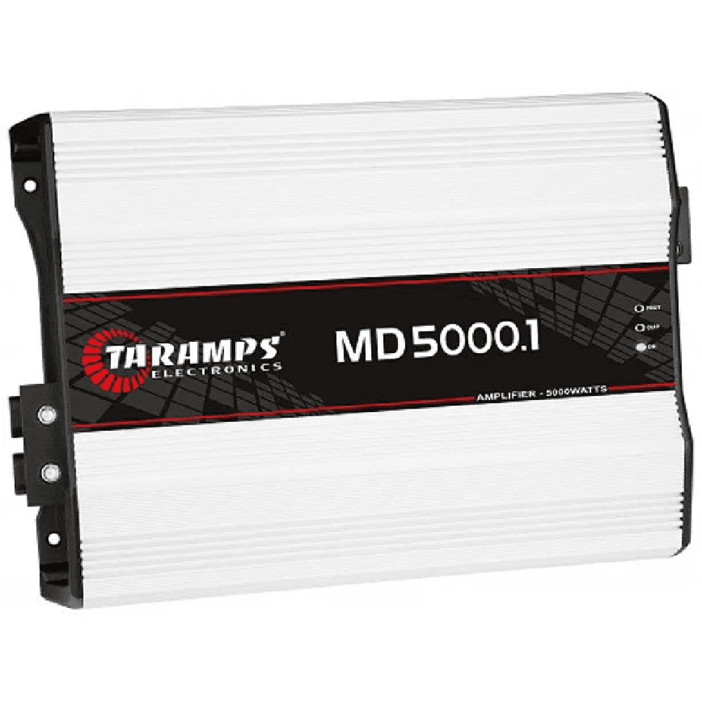 Taramps MD 5000.1 1 Channel 5000 Watts Rms Car Audio Amplifier 1 Ohm
