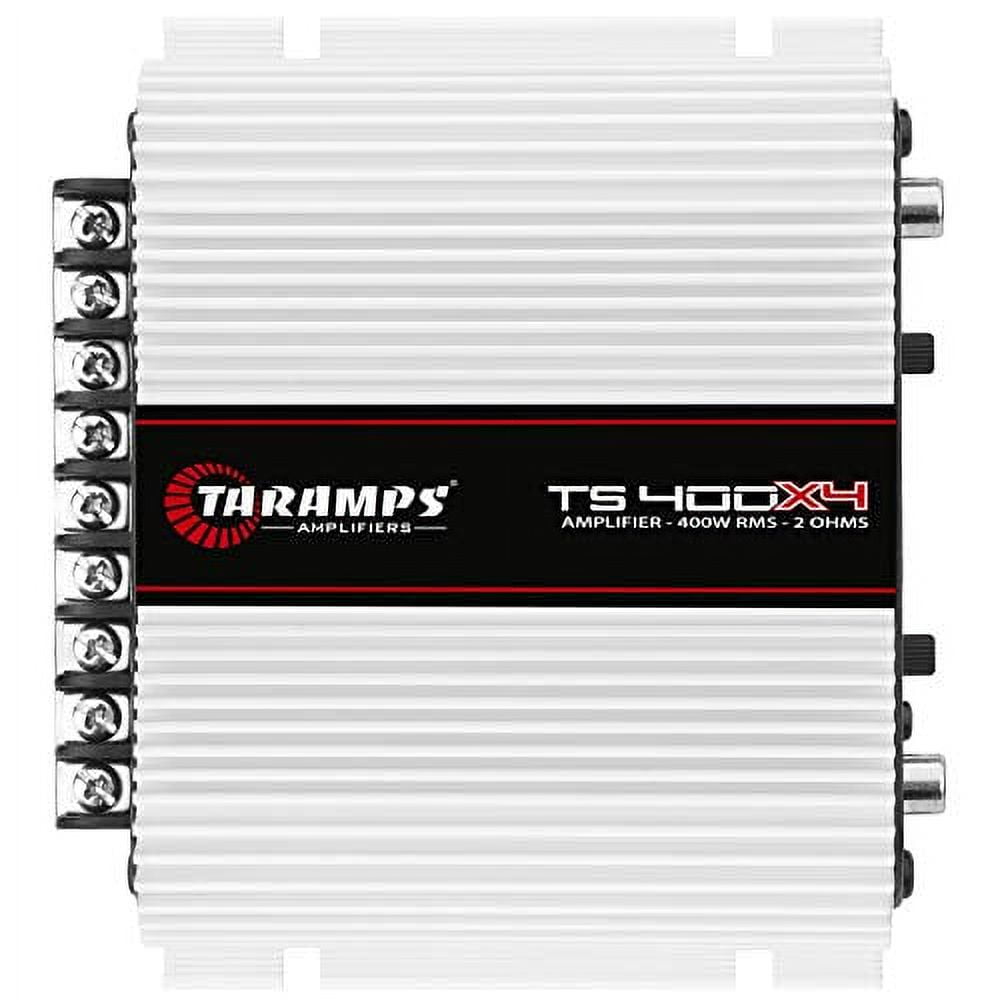 白ジャム　4本 Taramps TS 400X4 400 Watts 4 Channel Vehicle Audio Amplifier