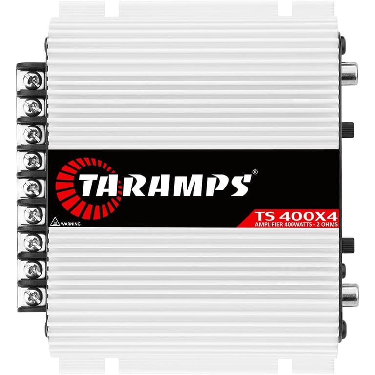 Taramps, Car Audio Amplifier, 4 Channels, 400 Watts RMS, White