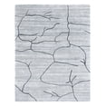 thumbnail image 1 of Taran Designs Avery 60x96" Contemporary Wool Area Rug in Dark Gray/White, 1 of 4