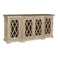 thumbnail image 1 of Taran Designs Julia 4-door Solid Wood Sideboard in White, 1 of 6