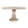 thumbnail image 1 of Taran Designs Maria 59" Starburst Round Traditional Wood Dining Table in Natural, 1 of 7