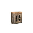 thumbnail image 1 of Taran Designs Milton 2-door Solid Wood Accent Cabinet in Dark Brown, 1 of 7