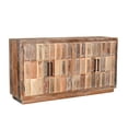 thumbnail image 1 of Taran Designs Milton 4-door Solid Wood Sideboard in Multicolor Brown, 1 of 8