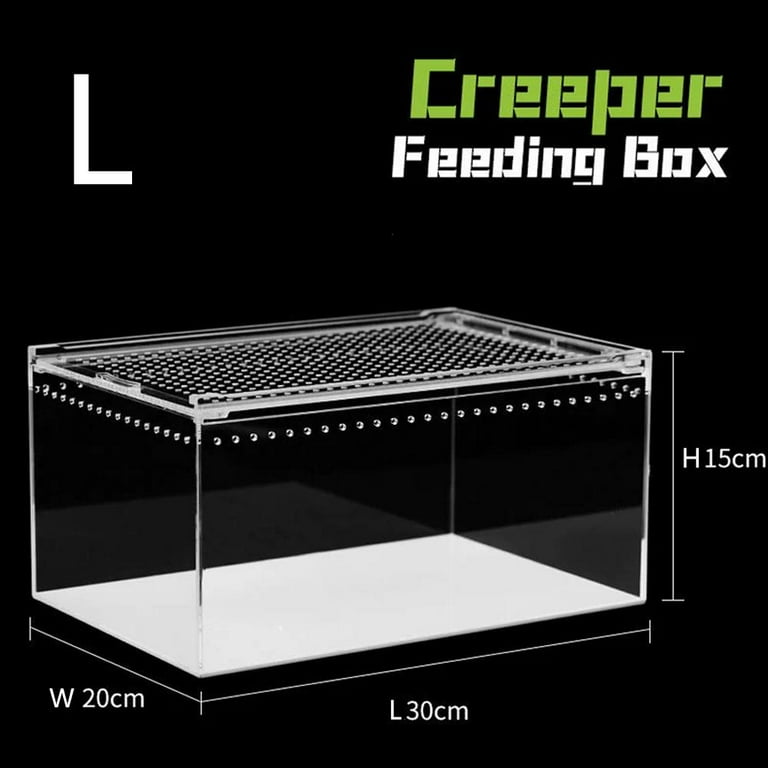 Tarantula Enclosure, Plastic Terrarium, Reptile breeding box