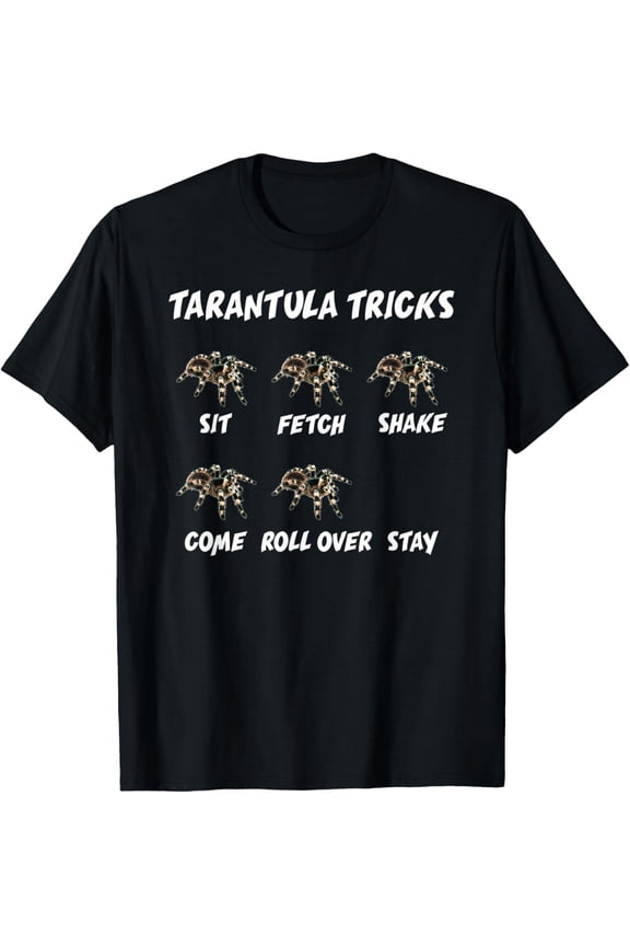 Tarantula Tricks Danger Funny Horror Spider T-Shirt
