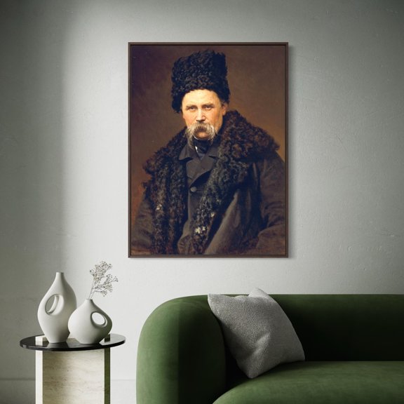Taras Shevchenko Ivan Kramskoi Wall Decor Unframed Paper Print