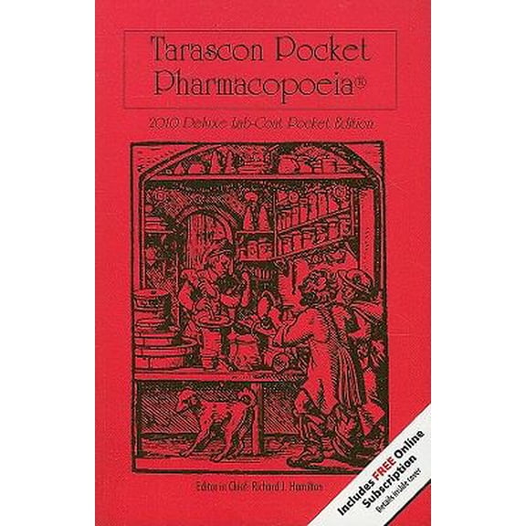Pre-Owned Tarascon Pocket Pharmacopoeia: 2010 Deluxe Lab-coat Pocket Edition (Tarascon Series) (Paperback) 0763777706 9780763777708