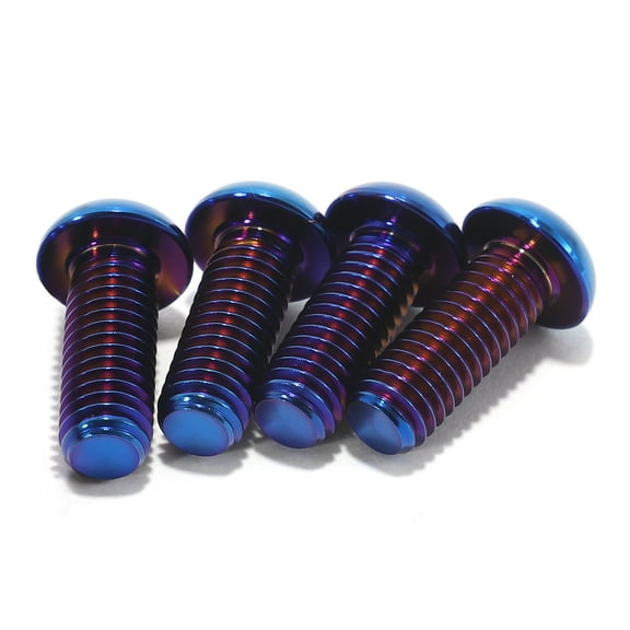 Tarazon 4Pcs Titanium Bolts Screws Hand Protection Plastic Parts for Sur-ron Ultra Bee