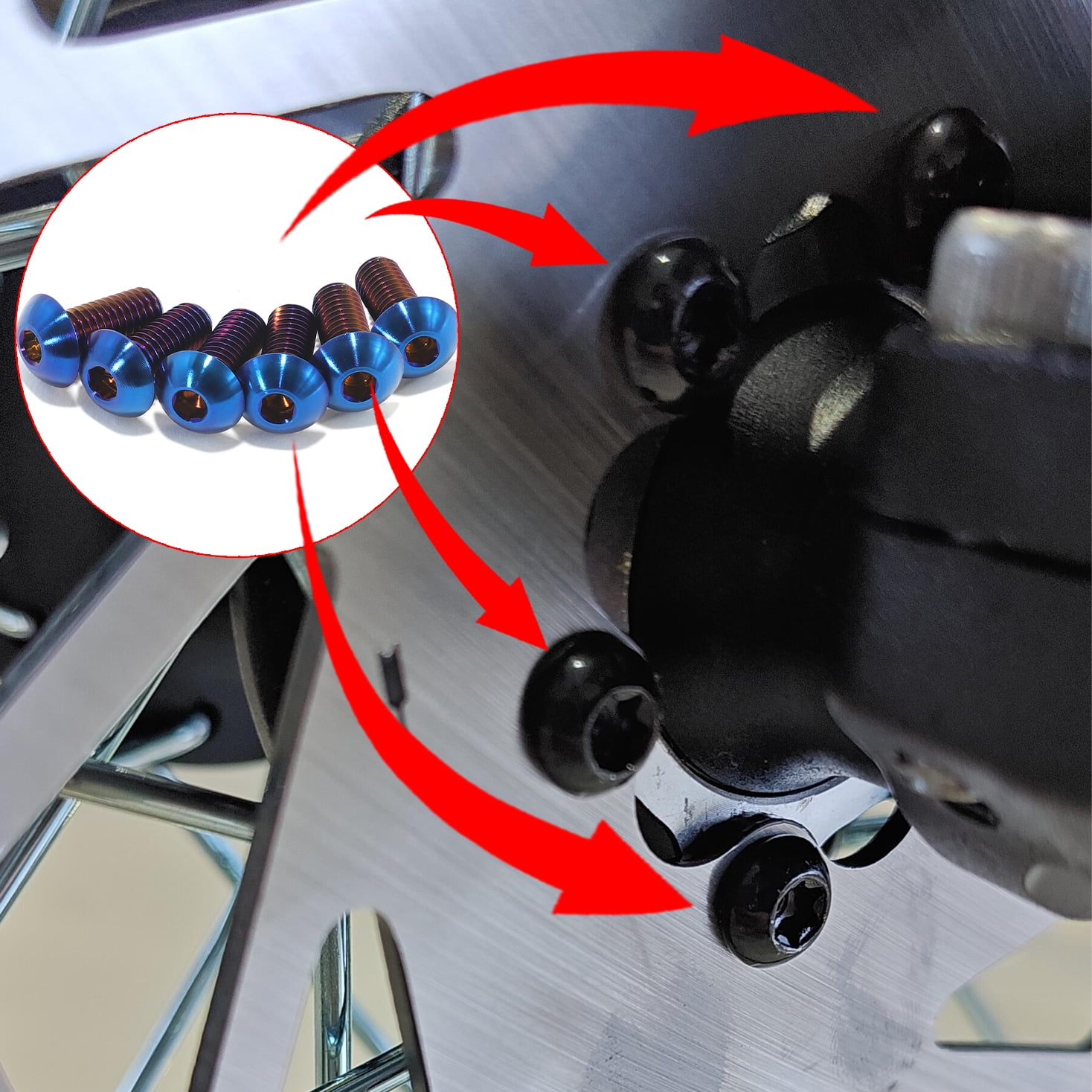 Brake Caliper Adapter For 220mm Disc On Talaria Sting R - E-Moto Park