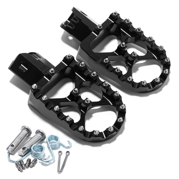 Tarazon CNC Foot Pegs Rests Pedals for Honda CR CRF XR 50 70 80 100 110 for Kawasaki KLX110