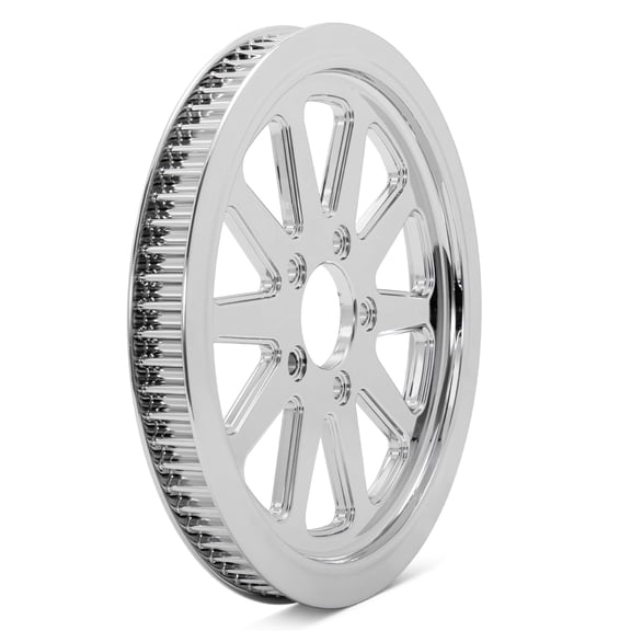 Tarazon Chrome 66 Tooth Rear Pulley for Harley Touring FLHR FLHT FLTR 07 08 Dyna 07-17