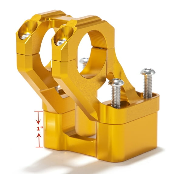 Tarazon Handlebar Bar 1" Riser Mount Bracket for SUR-RON Light Bee X for Segway X260