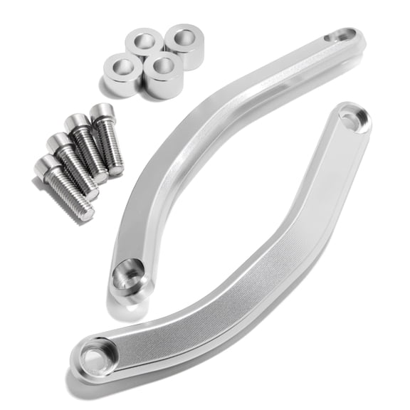 Tarazon Pair Rear Grab Handle Bar for Sur-ron Ultra Bee 2023 Silver