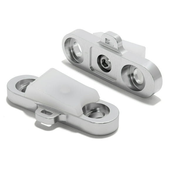 Tarazon Silver Aluminum Steering Stop Blocks for Sur-Ron Ultra Bee 2023 MX Electric Bike