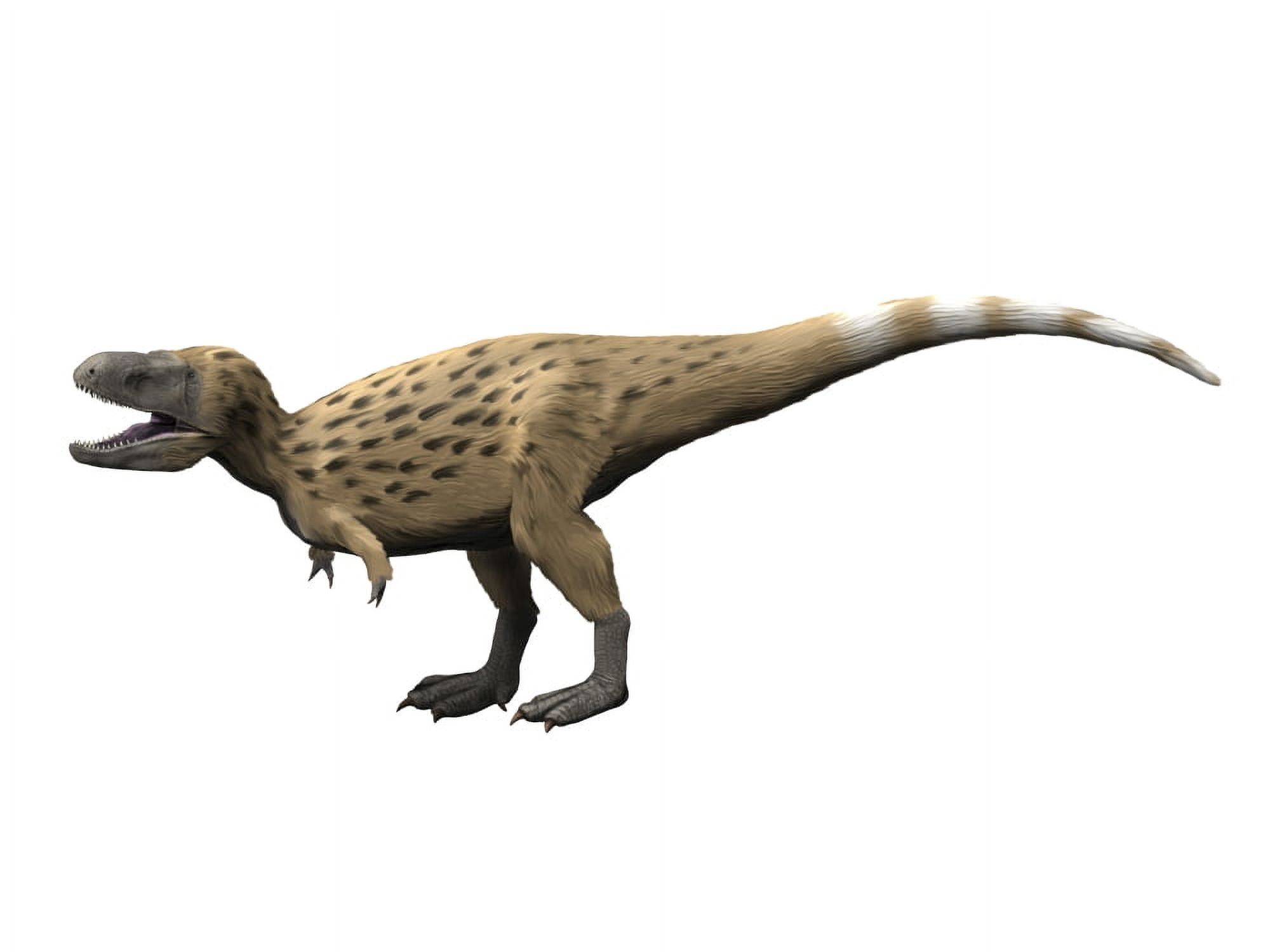 Tarbosaurus is a theropod dinosaur from the Late Cretaceous period Canvas Art - Nobumichi TamuraStocktrek Images (33 x 25)
