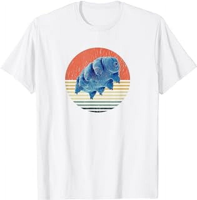Tardigrade TShirt Vintage Retro Microbiology Gift Water Bear TShirt