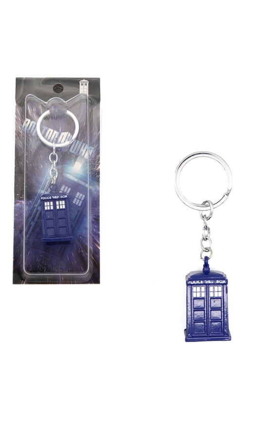 Tardis - Doctor Who 1.5" Keychain Figure