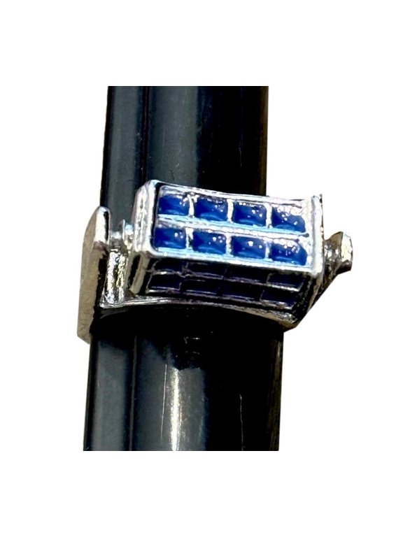 Tardis Spinner Doctor Who Finger Ring Size 7