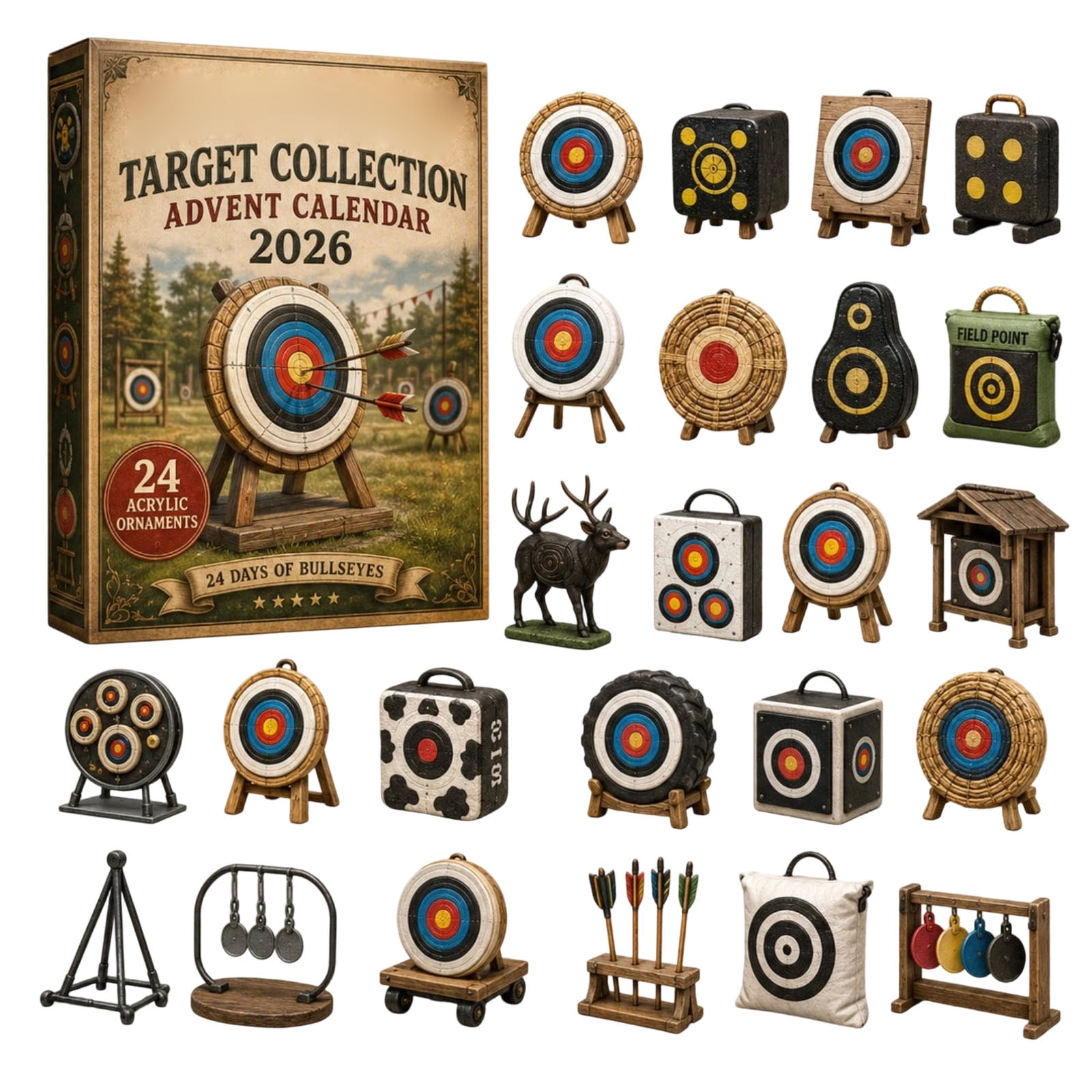 Target Collection Advent Calendar 2026, 24-Day Christmas Countdown Box ...