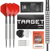 Target Darts Artemis Tungsten Steel Darts Set w/ 6 Pro Grip Shafts & 9 Pro Ultra Flights, 26G 3 Count