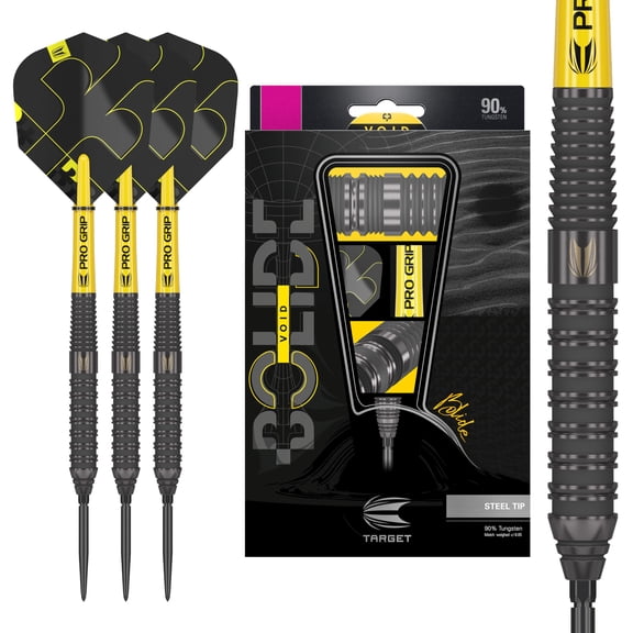 Target Darts Bolide Void 02 24G 90% Tungsten Swiss Point Steel Tip Darts Set