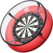 Target Darts Corona Vision Black Frame / White LED Surround Ring Light Dartboard Lighting System